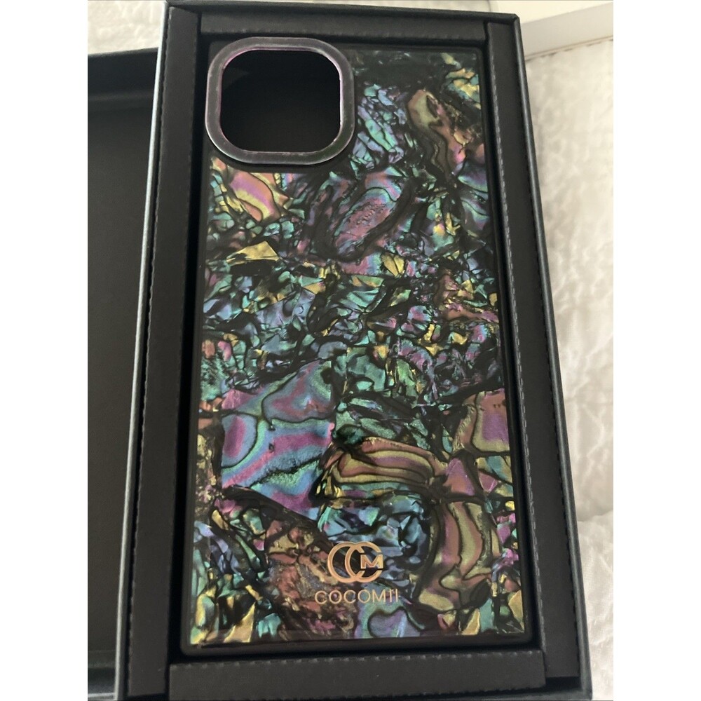 Cocomii - Rectangle Case for iPhone 13 MagSafe, Abalone Shell